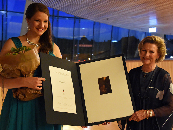 Lise Davidsen won the Queen Sonja International Music Competition in 2015. Photo: Sven Gj. Gjeruldsen, The Royal Court.